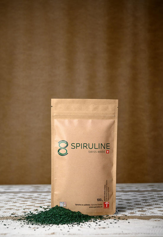 Spiruline en paillettes 100g