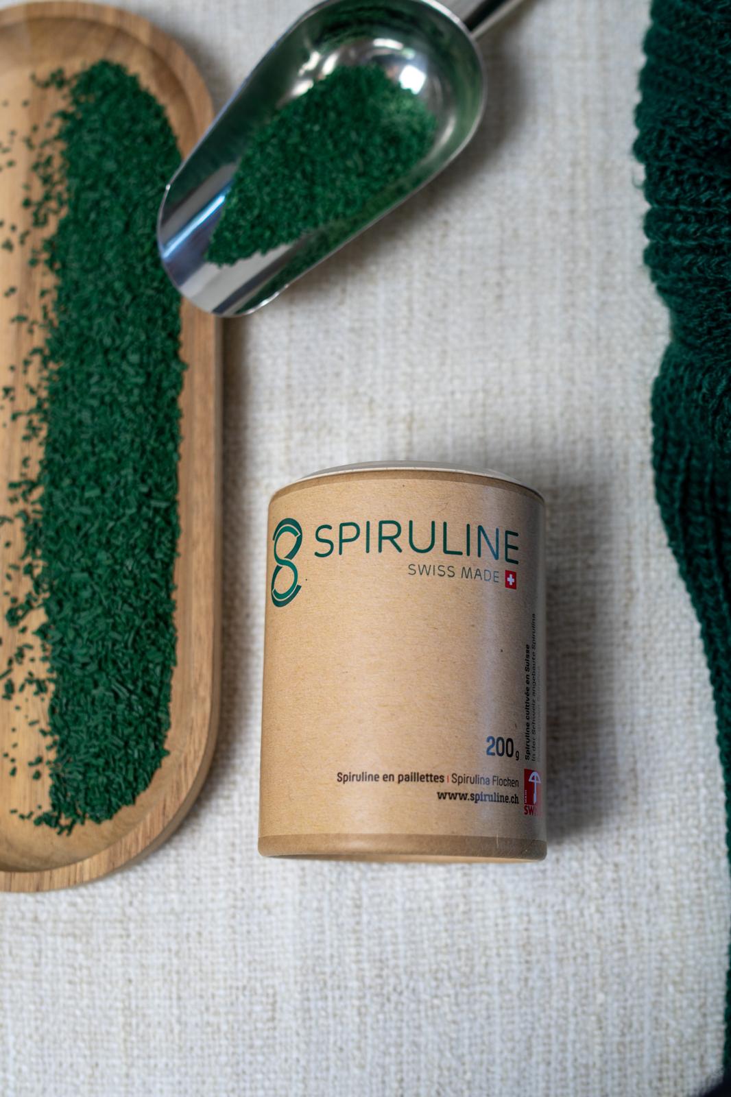 Spiruline en paillettes 200g